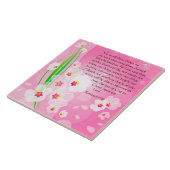 Bijbelversies over liefde - Romeinen 8:37-39 Tegeltje (Zijkant)