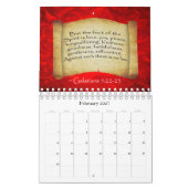 Bijbelversies stimuleren - kleine agenda kalender (Feb 2027)