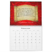 Bijbelversies stimuleren - Middelgrote agenda Kalender (Feb 2026)