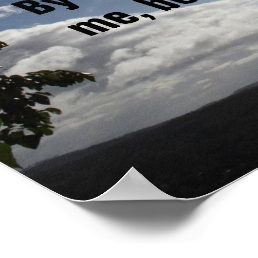 Bijbelversum 41:11 poster (Hoek)