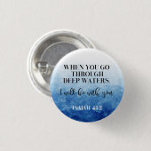 Bijbelversum Isaiah Button (Voorkant /achterkant)