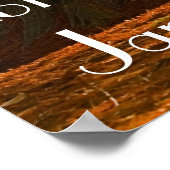 Bijbelversum James 5:8 najaar poster (Hoek)