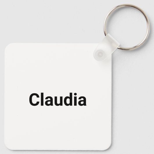 Bijbelversum Matthew Olive Square Sleutelhanger (Achterkant)