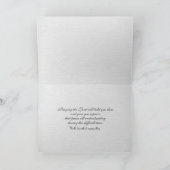 Bijbelversum met Oostenrijkse Alpen scène Kaart (Binnen)