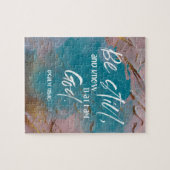 Bijbelversum Psalm florale puzzel (Horizontaal)