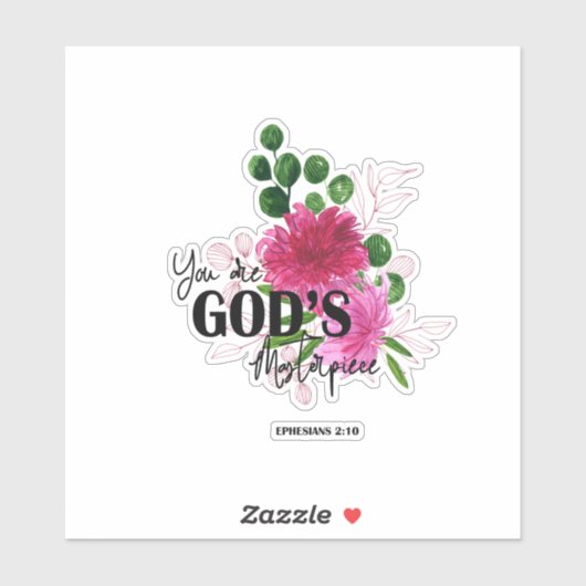 Bijbelverversnipperde vinylsticker sticker (Vel)