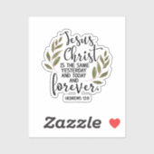 Bijbelverversnipperde vinylsticker sticker (Vel)