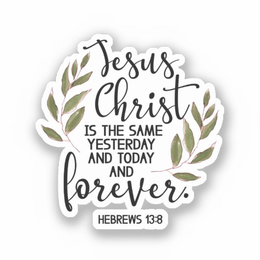 Bijbelverversnipperde vinylsticker sticker (Voorkant)