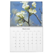 Bijbelverzen met Natuur Fotokalender Kalender (Mar 2026)