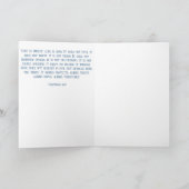 Bijbelverzen Moeder, 1 Korintiërs, Anjers Feestdagen Kaart (Binnen)