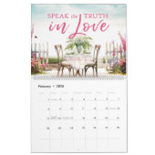 Bijbelverzen Mooie Natuur Aquarel Kalender (Feb 2026)