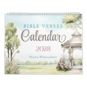 Bijbelverzen Mooie Natuur Aquarel Kalender (Hoes)