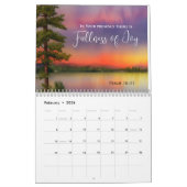 Bijbelverzen & mooie Zonsondergangen Christelijk Kalender (Feb 2026)