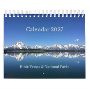 Bijbelverzen Nationale Parken Kalender 2027
