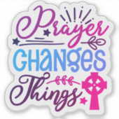 Bijbelverzen opheffen Stickers (Voorkant)