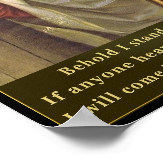 Bijbelverzen poster Boek der Openbaringen (Hoek)