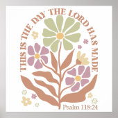 Bijbelverzen Wildflower Poster (Voorkant)