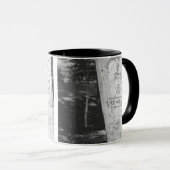 Bijdragen aan boomstam B&W Mok (Voorkant rechts)