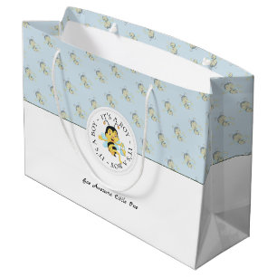 Bije Geweldige babyjongen Gepersonaliseerd monog Groot Cadeauzakje