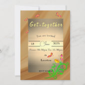 bijeenkomen Uitnodiging (Voorkant)