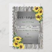 bijeenkomen Uitnodiging (Voorkant)