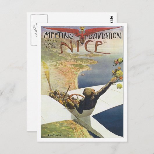 bijeenkomst in Nice Briefkaart (Voorkant / Achterkant)