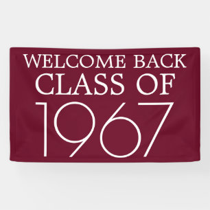 Bijeenkomst   van de klasse Welkome Rug Spandoek