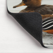 Bijeenkomst van gekookte Merganser Ducks Muismat (Hoek)