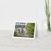 ** BIJEENKOMSTEN** VOOR CHRISTMAS EN NIEUW JAAR KAART (Voorkant)