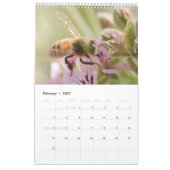 Bijen 2020-kalender kalender (Feb 2027)