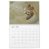 Bijen 2027 kalender (Mar 2027)