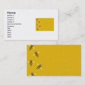 Bijen 2 Visitekaartje (Voorkant / Achterkant)