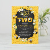 Bijen 2e verjaardag van de uitnodiging van de Beie (Staand voorkant)