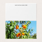 Bijen aan het werk Blank Wenskaart Kaart (Buitenkant ongevouwen)