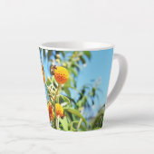 Bijen aan het werk latte mok (Rechterhoek)