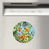 Bijen aan het werk magneet (Insitu (Vaatwasser))