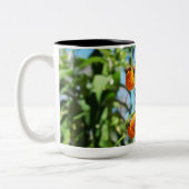 Bijen aan het werk tweekleurige koffiemok (Links)