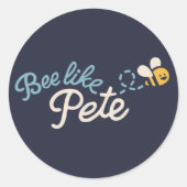 Bijen als Pete Sticker (Voorkant)