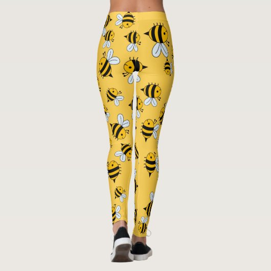 Bijen alsjeblieft leggings (Achterkant)