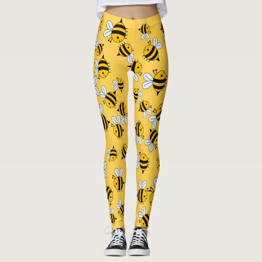 Bijen alsjeblieft leggings (Voorkant)