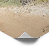 Bijen Antiek lithograafdruk Poster (Hoek)