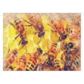 Bijen art Blanket Tafelkleed (Voorkant (Horizontaal))