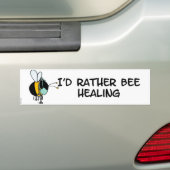 bijen - arts bumpersticker (Op auto)