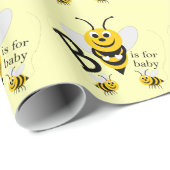 Bijen Baby Cadeaupapier (Rol Hoek)