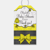 Bijen Baby shower Dank je wel Cadeaulabel (Voorkant)