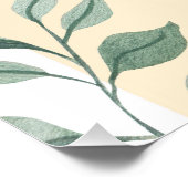 Bijen baby shower gunsten perfect poster (Hoek)