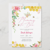 Bijen Baby Shower Uitnodiging (Voorkant)