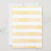 Bijen Baby shower Uitnodiging - mammie om te worde (Achterkant)