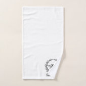 bijen bad handdoek (Handdoek)