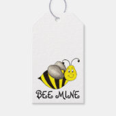 Bijen (BE) Mine Valentijnsdag Bumblebee Label Cadeaulabel (Voorkant)